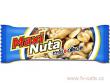 Maxi Nuta kešu a ořechy - ořechová tyčinka (arašídy, mandle, vlašské ořechy) s kešu a medem, polomáčená v kakaové polevě  35g