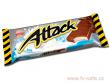 Attack Milk - oplatka s mléčnou krémovou náplní máčená v mléčno-kakaové polevě  30g
