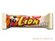 Lion White - oplatka plněná karamelem s křupinkami, máčená v bílé čokoládě 43g