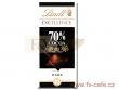 Lindt Excellence 70% Cocoa - tmavá čokoláda s delikátní vůní a lahodnou chutí 100g