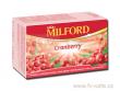 Milford  ovocný čaj - s příchutí brusinky 45g